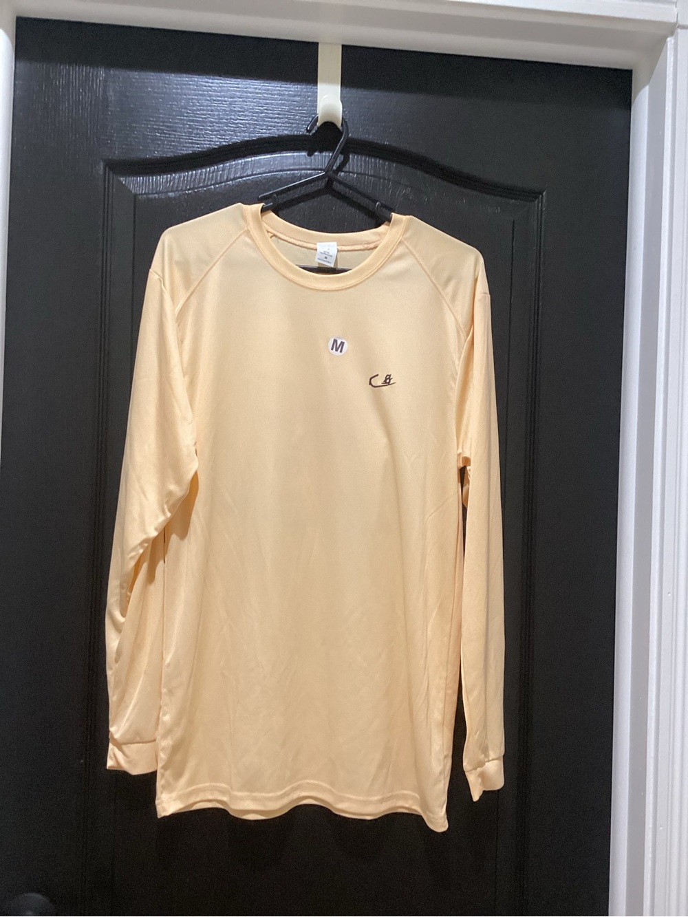 NWOT Paragon Light Peach Long Sleeve Performance Tee